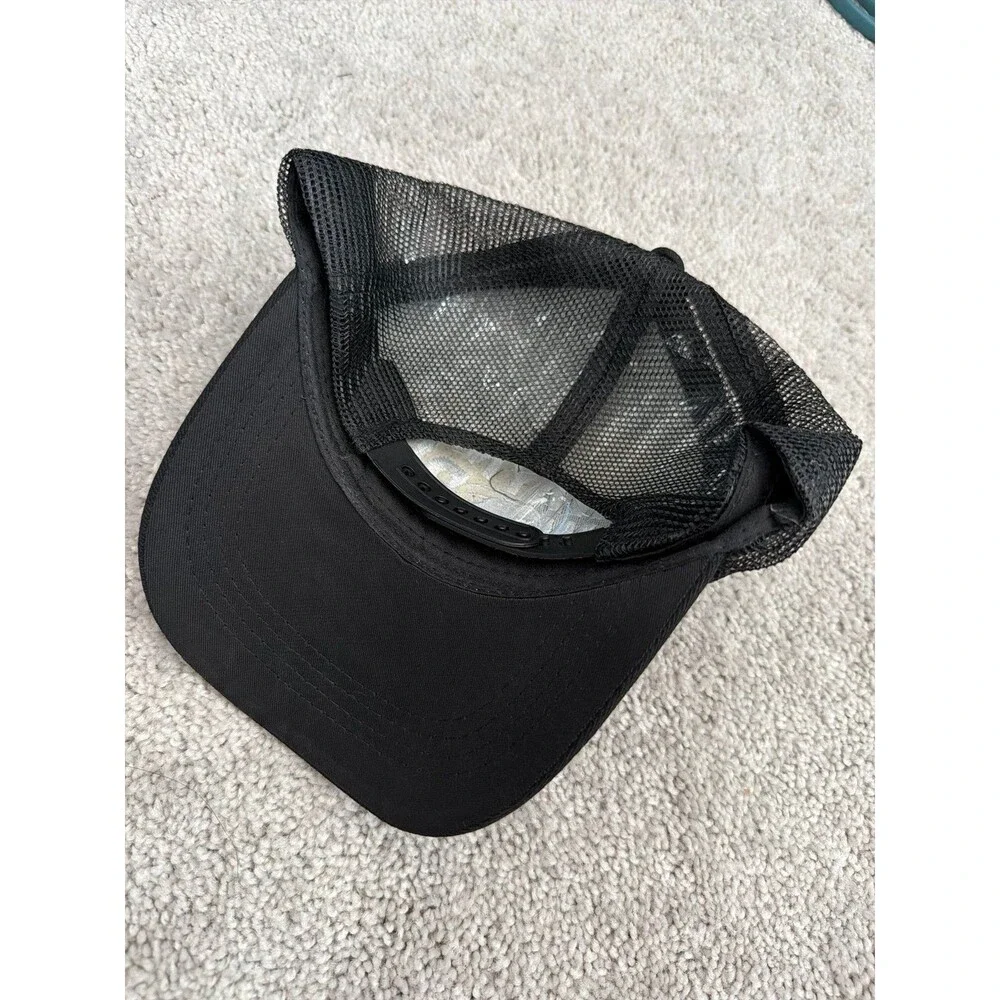NEW Black & White 80’s Movie Trucker Hat Baseball SnapBack Wayne's World